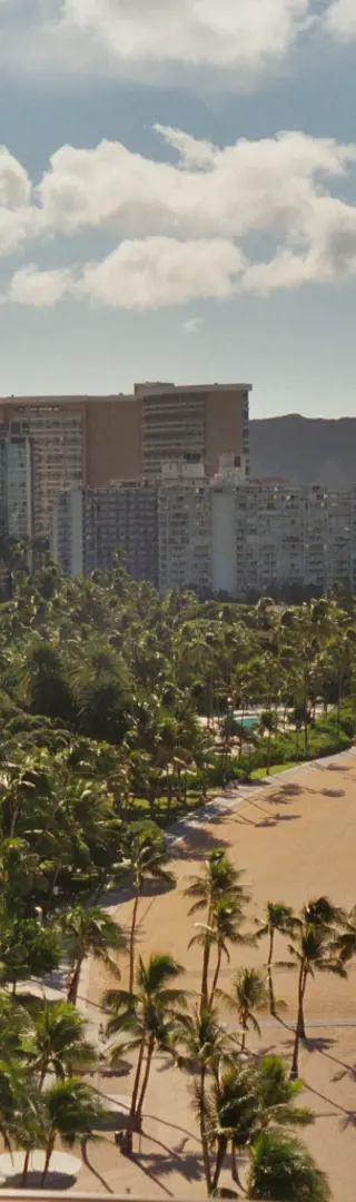 Honolulu mit Diamond Head im Hintergrund